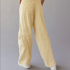 Urban outfitters corduroy pants. Pretty baggy.